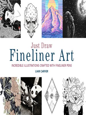 cover image of Just Draw Fineliner Art